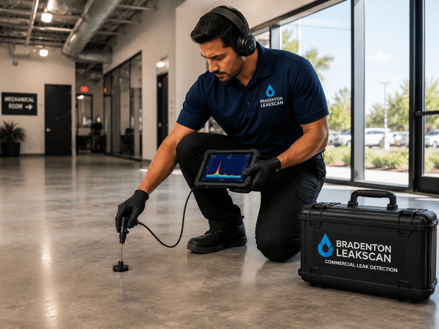 Commercial Leak Detection in Parrish, FL