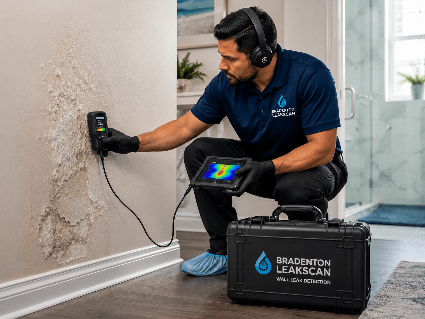 Wall Leak Detection in Parrish, FL